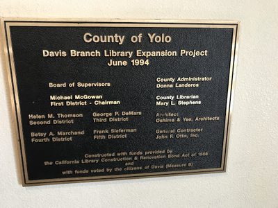 County of Yolo Davis Branch Library Expansion Project
