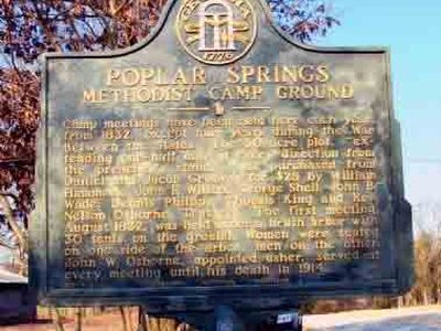 Poplar Springs Methodist Camp Ground