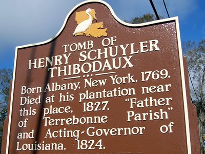 Tomb of Henry Schuyler Thibodaux