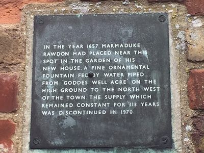 Marmaduke Rawdon's fountain