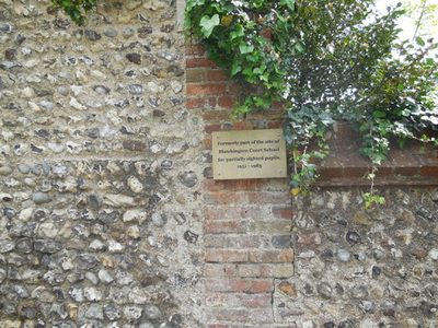 Blatchington Court School plaque