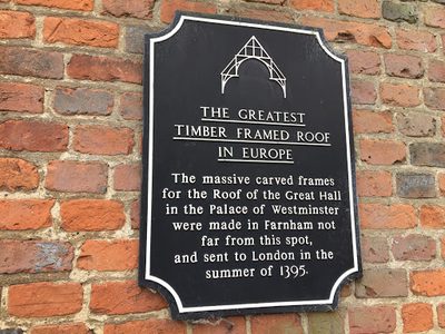 The Greatest Timber Framed Roof in Europe.
