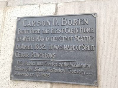First Cabin Home of White Man