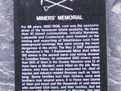 Morden Mine Site Nanaimo