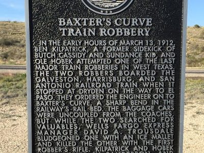 Baxter's Curve Train Robbery
