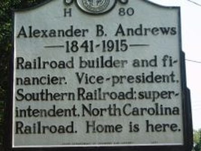 ALEXANDER B. ANDREWS 1841-1915
