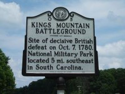 KINGS MOUNTAIN BATTLEGROUND