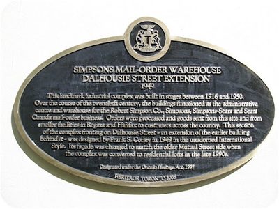 Simpsons Mail-order Warehouse Dalhousie Street Extension