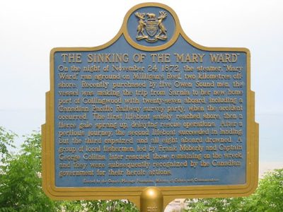 The Sinking of the "Mary Ward"