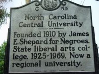 NORTH CAROLINA CENTRAL UNIVERSITY