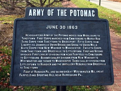 Army of the Potomac June 30 1863