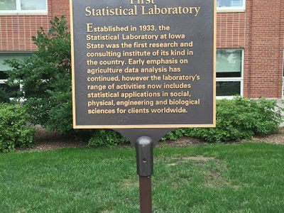 First Statistical Laboratory in the US