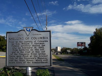 Shelling of Columbia