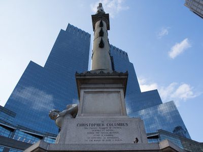 Christopher Columbus, Columbus Circle