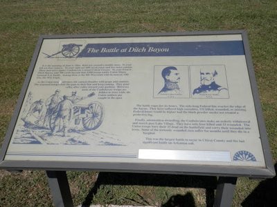The Battle at Ditch Bayou