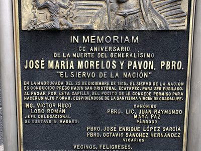 Jose Maria Morelos y Pavion, PBRO