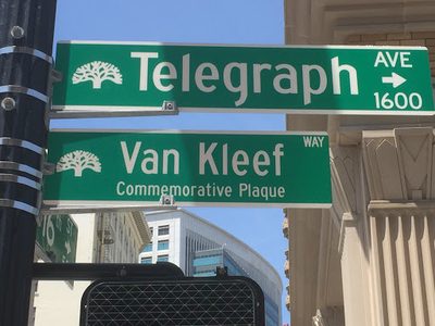 Van Kleef Commemorative Plaque Way