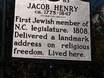JACOB HENRY     ca. 1775-1847