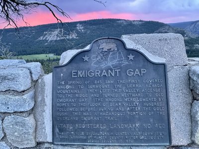 Emigrant Gap