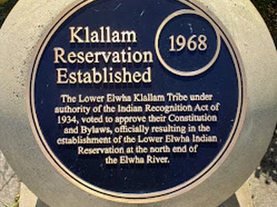 Klallam Reservation Established