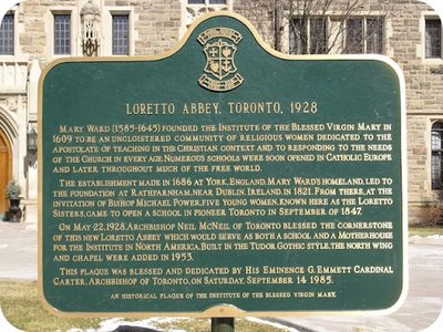 Loretto Abbey, Toronto, 1928