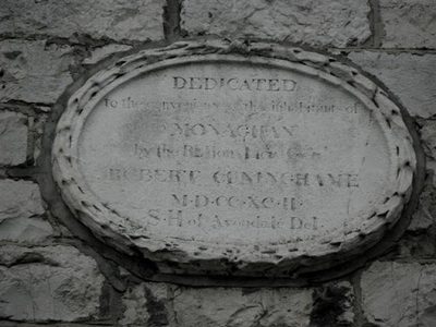 Plaque, Market House, Monaghan