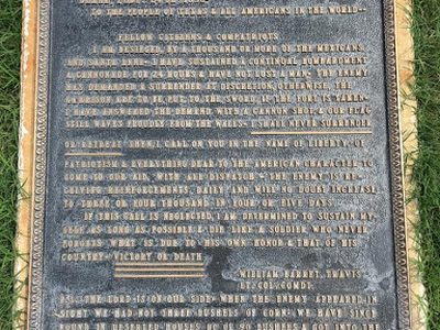 Letter from the Alamo