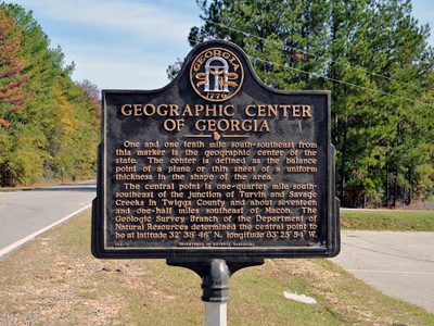 Geographic Center of Georgia