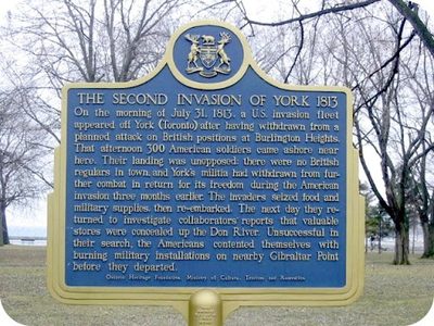 The Second Invasion of York 1813