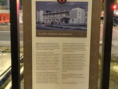 St John Headquarters Singapore Heritage marker