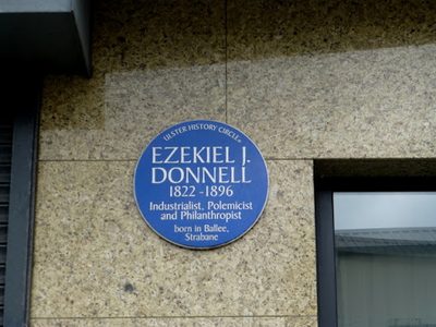 Plaque, Ezekiel J Donnell