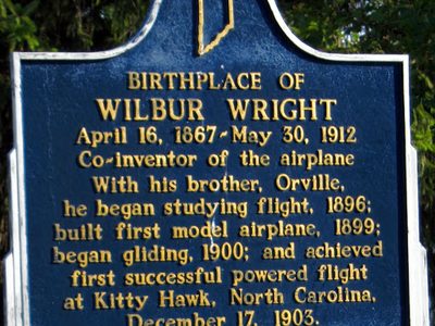 Birthplace of Wilbur Wright