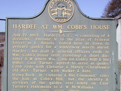 Hardee at Wm. Cobb's House