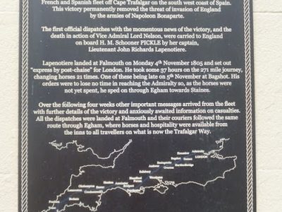 The Trafalgar Way, Loch Fyne, Egham