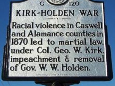 KIRK-HOLDEN WAR