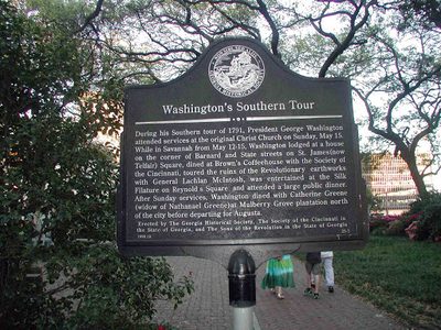 Washington's Southern Tour