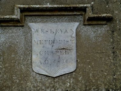 Plaque, Wesleyan Chapel