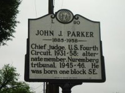 JOHN J. PARKER 1885-1958