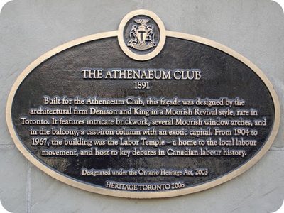 The Athenaeum Club 1891