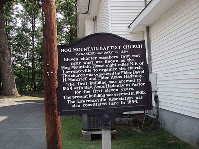 Hog Mountain Baptist Church