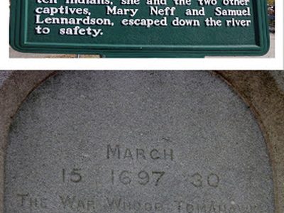 Hannah Dustin Memorial in Boscawen, NH