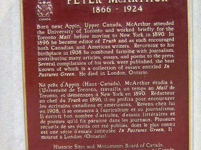 Peter McArthur 1866-1924