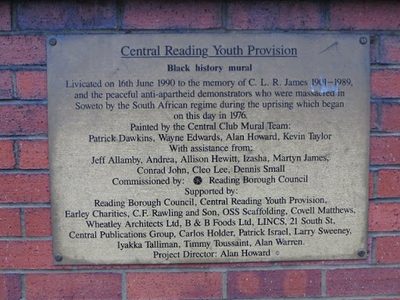 Plaque on the Mural
