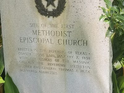 Site of the first Methodist Episcopal Church