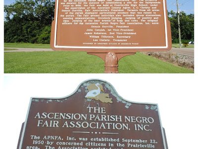 Ascension Parish Negro Fairgrounds/Ascension Parish Negro Fair Association, Inc.