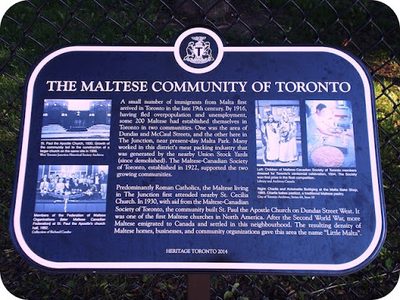 The Maltese Community of Toronto