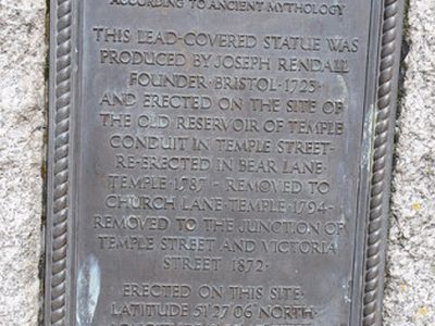 Plaque on the Neptune Statue