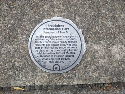 Fraudulent Infomation Alert