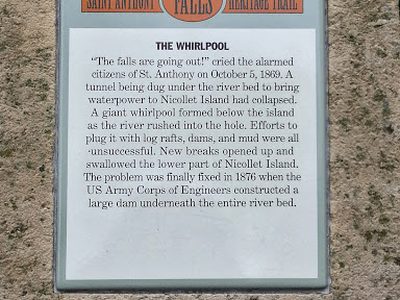 Saint Anthony Falls Heritage Trail: The Whirlpool