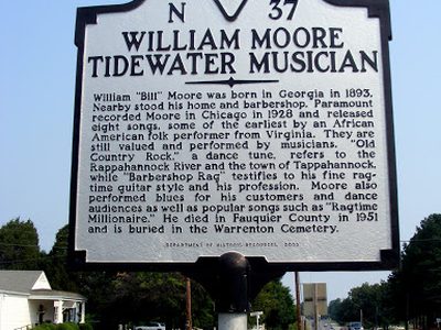 William Moore Tidewater Musician